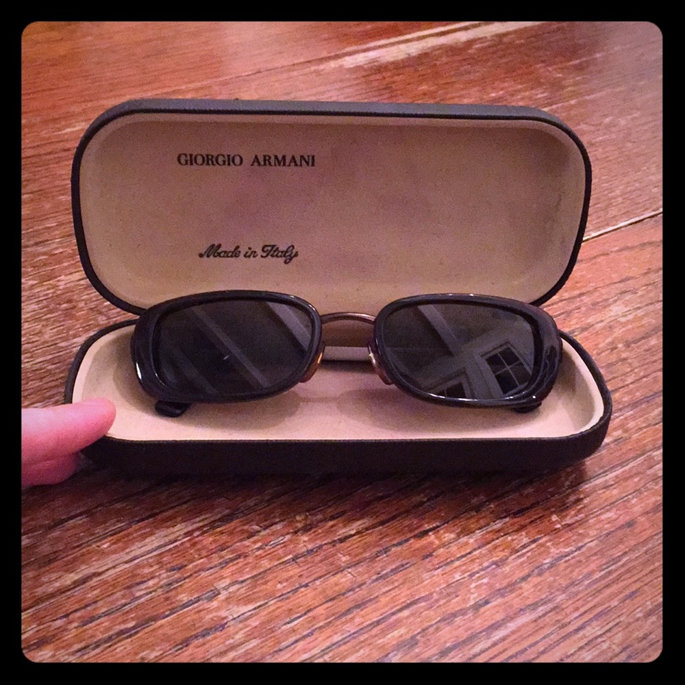 Giorgio Armani Vintage Sunglasses w/ Original Case